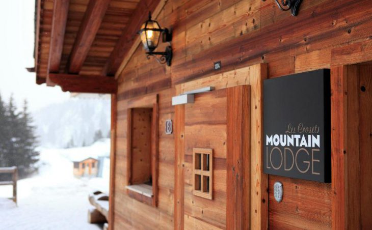 The Mountain Lodge, Les Crosets, External